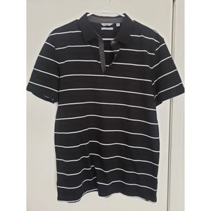 🔴SOLD 🔴Calvin Klein 100% Cotton Slim Fit Men's Striped Polo